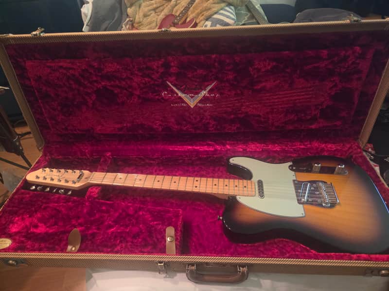 *RARE* Limited 1998 Fender Custom Shop 12 String "Telecaster 12" with RARE Curtis Novak Tele Lipstick pickup, RARE VINTIQUE (Danny Gatton) Hardware,VIP Pots image 1