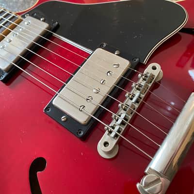 Gibson Vintage 1996 ES 335 Dot Figured Cherry Red w/ Orig. HSC image 8