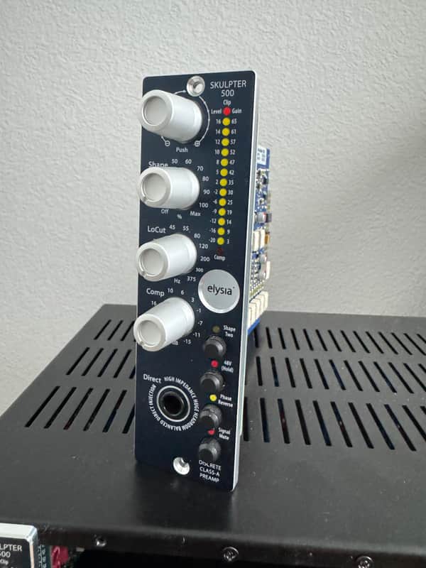 Elysia skulpter 500 Discrete 500 Series Class-A Mic Preamp Module