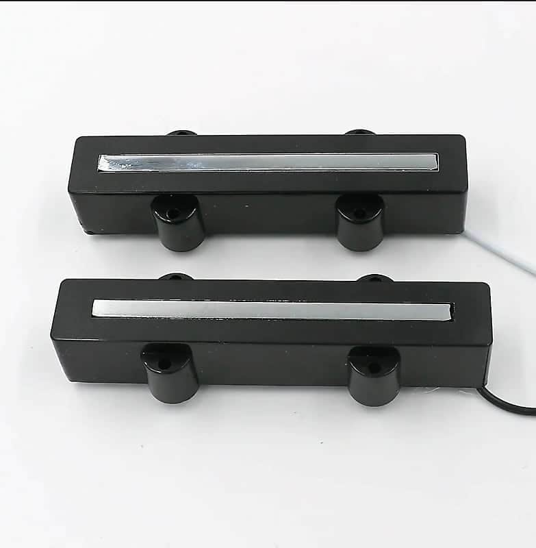 5 String Jazz Bass Style Ceramic Blade Pickups Set image 1