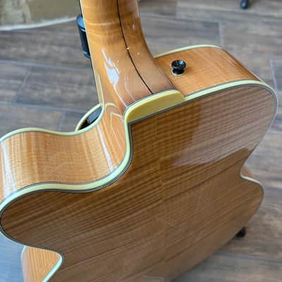 Steven Andersen "Emerald City" Acoustic Archtop: 1995 - Flamed Maple & Engelmann Spruce image 8