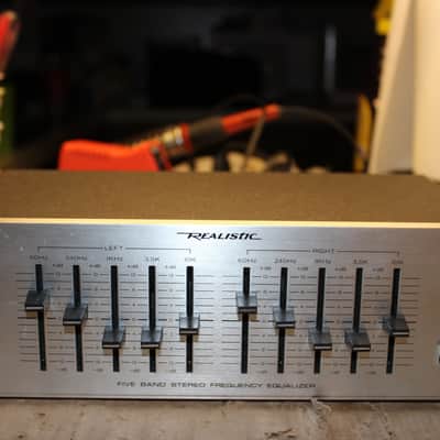 Restored Realistic 31-1988 5 band Graphic Equalizer (3) image 2