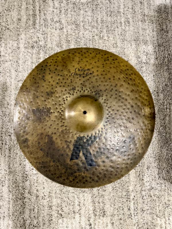 Zildjian 21" K Custom Organic Ride Cymbal image 1