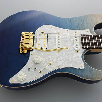 FGN EOS-FM-R Expert Odyssey Limited Edition with Hardshell Case 2022 Navy Blue Gradation image 2