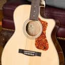 Guild OM-140CE Sitka/African Mahogany Natural OM Cutaway Guitar w/Electronics #4964