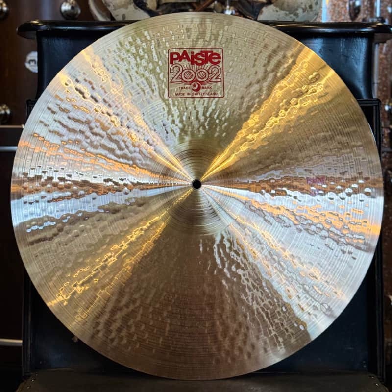 USED Paiste 22" 2002 Ride Cymbal - 3210g image 1