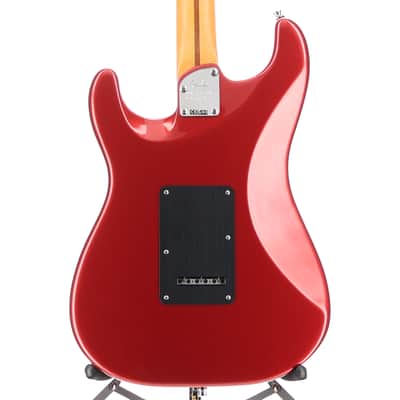 Fender Certified Pre-Owned American Ultra II Stratocaster, Maple Fingerboard, Sinister Red (L4) (34998) image 2