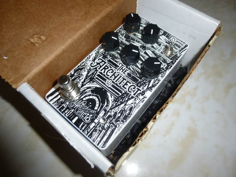 Matthews Effects The Architect Foundational Overdrive/Boost 2010s - Amber image 1