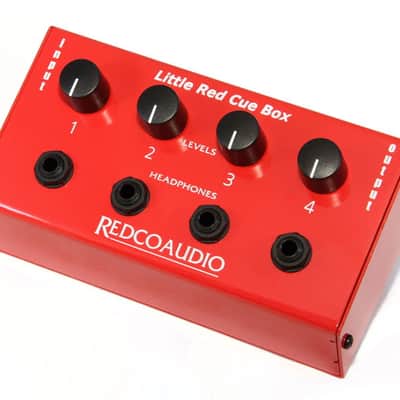 Redco Little Red Cue Box 4-channel Headphone Distribution w/ Volume Controls image 6