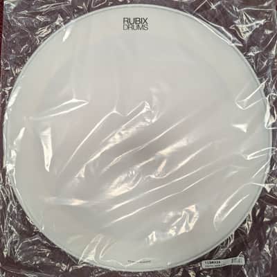 Aquarian 20" Texture Coated White Bass Drum Head w/ Felt Strip - TC-K20 image 2