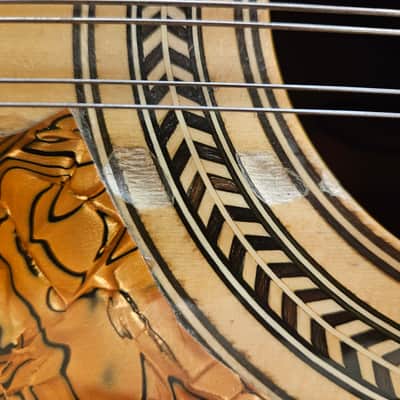 M. Hernandez Bajo Quinto — Single-Cut, Gold Pickguard, Active EMG, Hard Case image 7