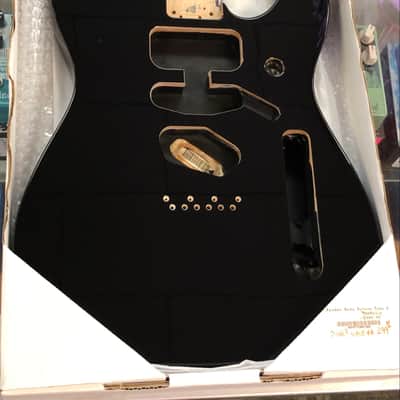 Fender Deluxe Series Telecaster Body, Alder - Black image 2