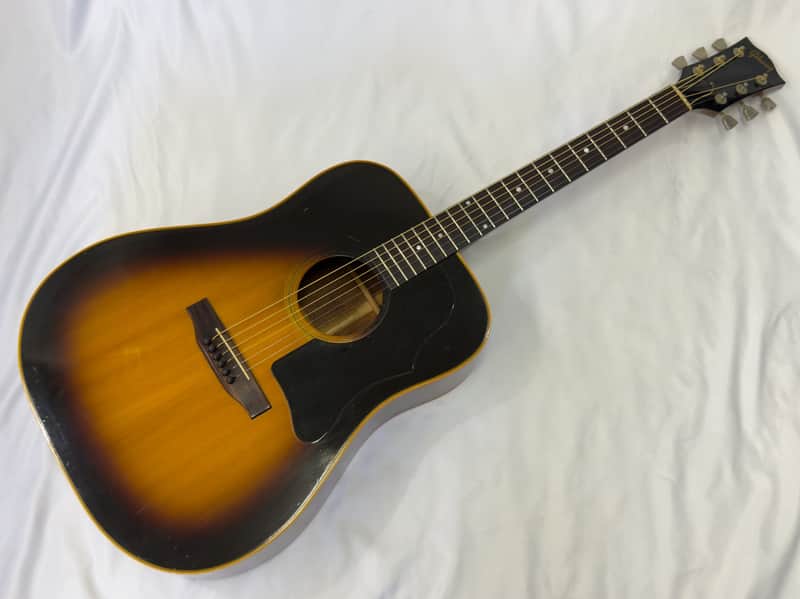 Gibson J-45 Deluxe Square Shoulder WX Bracing Made in 1978