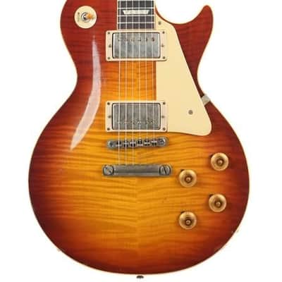 Gibson 1959 Les Paul Standard Reissue Light Aged Cherry Teaburst image 1