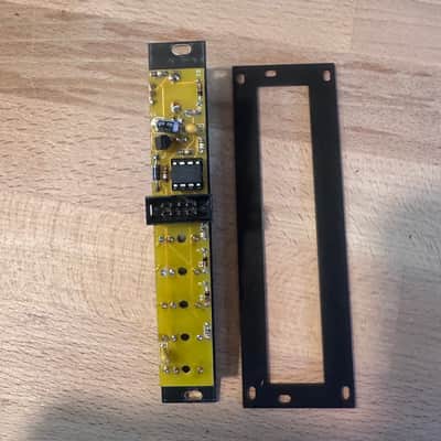 Rat King Modular Random Sequencer W/ Solid Black matte 4hp 3u to 1u Intellijel format adapter and screws/nuts included image 2