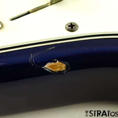 USED 1996 Fender MIM Standard Stratocaster Strat LOADED BODY Alder Cobalt Blue image 6