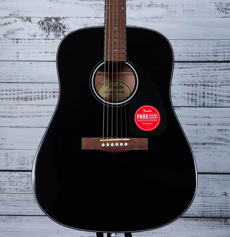 Fender CD-60 V3 Acoustic Guitar w/Case | Black (FREE SHIPPING) image 1