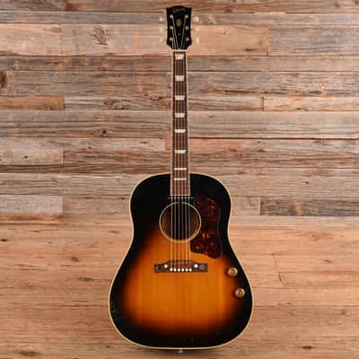 Gibson J-160E Sunburst 1954 image 4