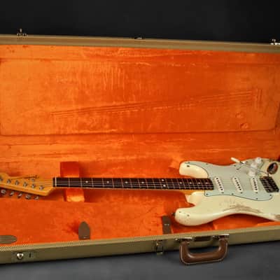Fender Custom Shop 1962 Stratocaster Heavy Relic - Vintage White image 12