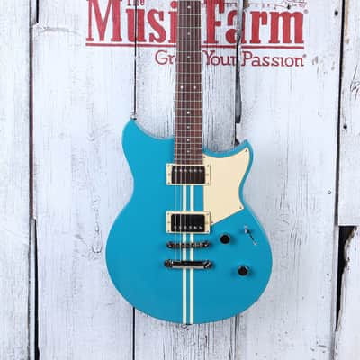 Yamaha RSE20 Revstar Element Chambered Body Electric Guitar Swift Blue Finish image 2
