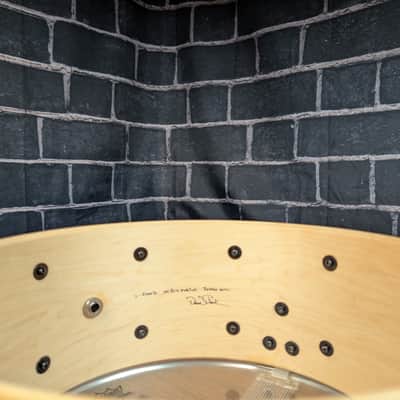 Custom Maple 6.5"x14" Snare Drum – 10‑Ply Maple Shell – Tung Oil Finish – Die‑Cast Long Lugs – Stick Saver Hoops – 10‑Lug Precision image 5