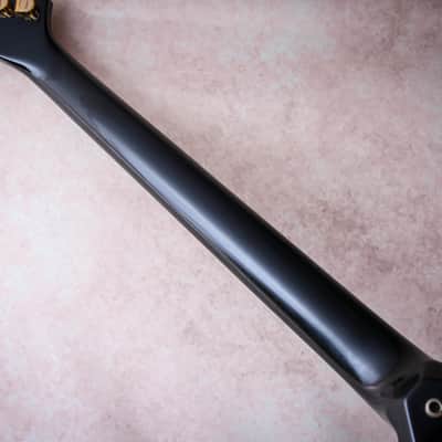 JACKSON USA Signature Dave Mustaine King V Custom 33 of 150# "Black Metal Flake + Ebony" (1996) image 12
