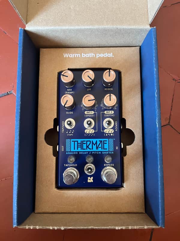 Chase Bliss Audio Thermae Analog Delay and Harmonizer 2018 - 2024 - Blue image 1