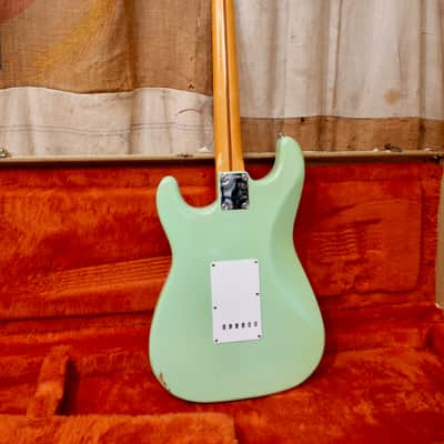 Fender AVRI '57 Reissue Stratocaster 1990 - Seafoam Green image 6