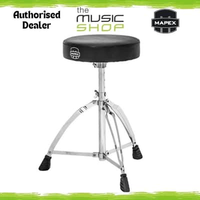 Mapex 200 Series Drum Throne, 12" Round Top Double Braced Drum Stool - T270A image 1