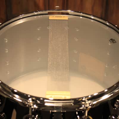 DW Collector's Series 8x14 Black Nickel Over Brass Snare Drum - New! image 8