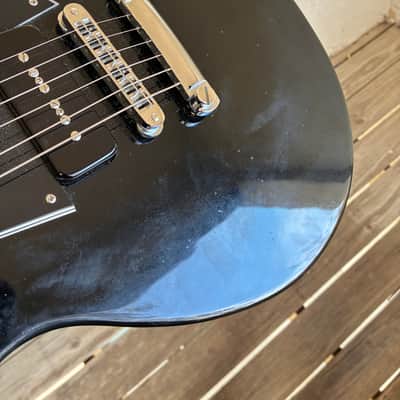 Gibson Les Paul Jr Junior special DC double Cut Cutaway  2000 - Ebony black  vintage electric guitar image 8