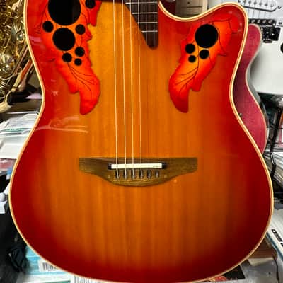 Ovation 6768 Elite Standard 1993 - Cherry Burst image 2