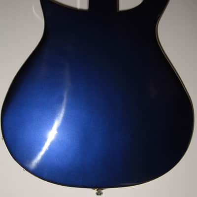 Rickenbacker 620/12 Midnight Blue Deluxe, 12 String, 21 fret, 2 pickups, wired for stereo 620/12 MID image 8
