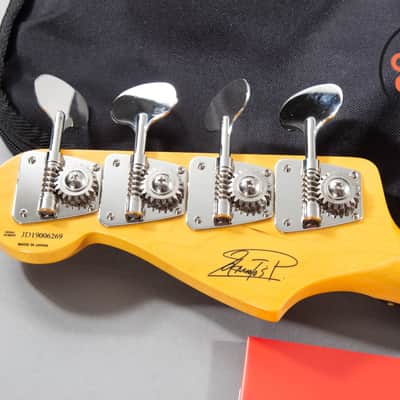 2019 Fender MIJ Japan Hama Okamoto Precision P Bass #4 Olympic White Gig Bag image 8