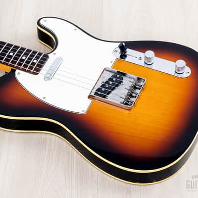 1990 Fender Telecaster Custom '62 Vintage Reissue TL62B-650 Sunburst w/ Case, Japan MIJ Fujigen imagen 10