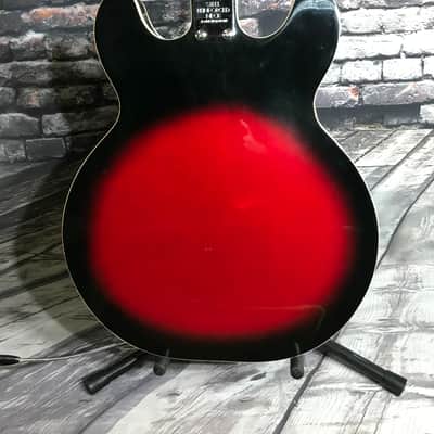 Univox Hollow body 1970’s Red image 8