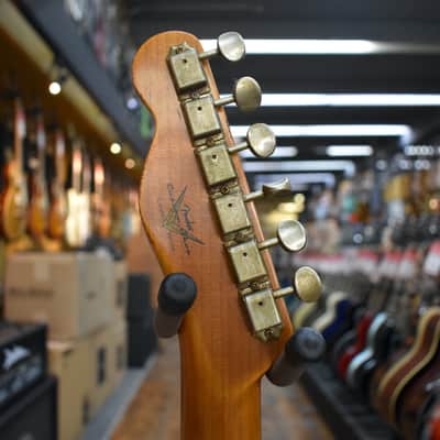 Fender Custom Shop Limited Edition Roasted Telecaster Pro Heavy Relic Electric Guitar 3-Color Sunburst w/Hard Case image 8