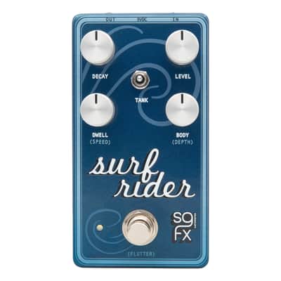 SolidGoldFX Surf Rider IV Spring Reverb Pedal - Open Box image 1