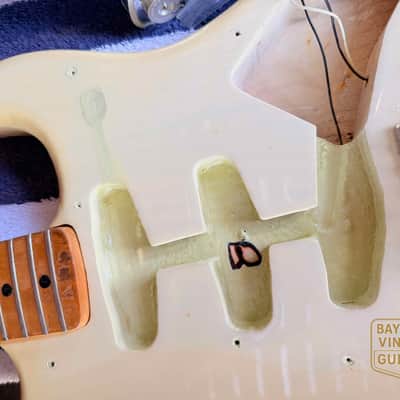 1972-73 Fender Stratocaster - Olympic White w/HSC image 22