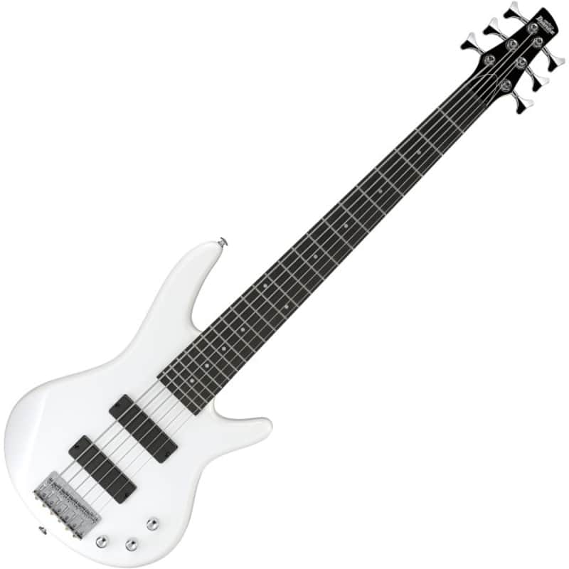Ibanez GSR186-PW Pearl White 6-String E-Bassgitarre image 1