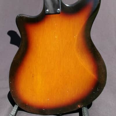 CIRCA 1966 Guyatone LG140-T Japan Vintage Guitar -Bizzare image 14