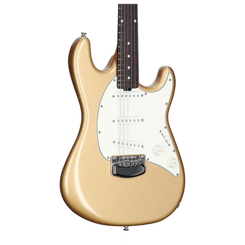 Ernie Ball Music Man Cutlass HT SSS Electric Guitar, Golden Delicious image 1