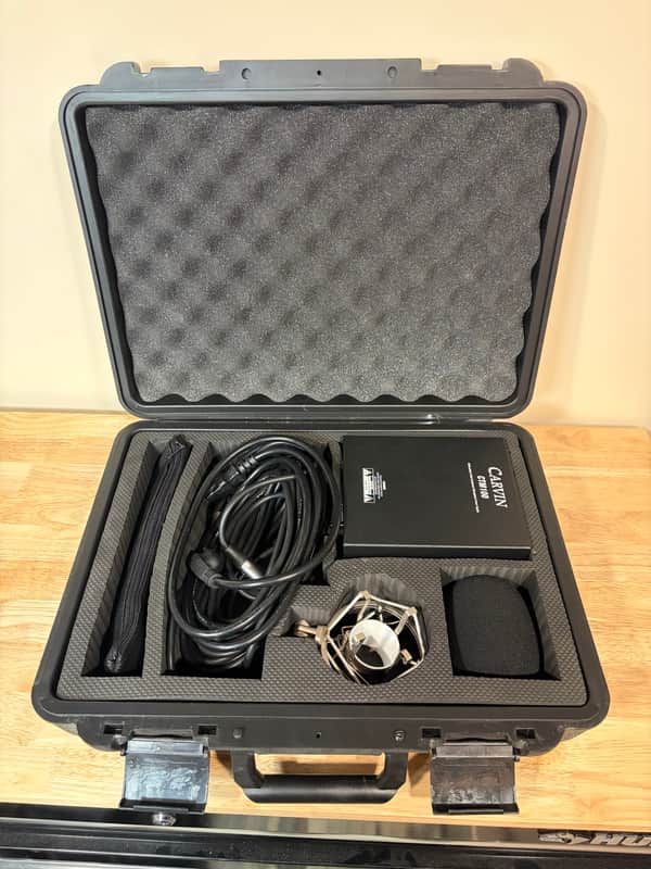Carvin CTM100 Multi-Pattern Tube Condenser Studio Microphone image 1