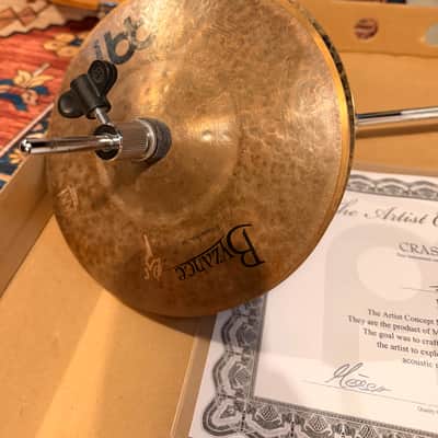 Meinl 8" Artist Concept Benny Greb Crasher Hi-Hat Cymbals (Pair) 2018 - Present - Traditional image 9