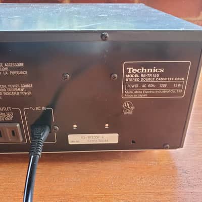 Technics RS-TR155 1990 - Black image 14