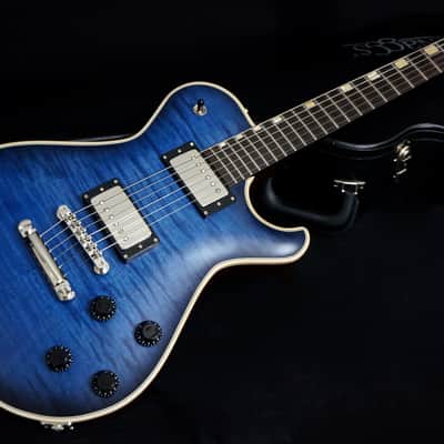 Knaggs Guitars Tier 2 Steve Stevens SSC in Ocean Blue w/ Bare Knuckle Pickups image 9