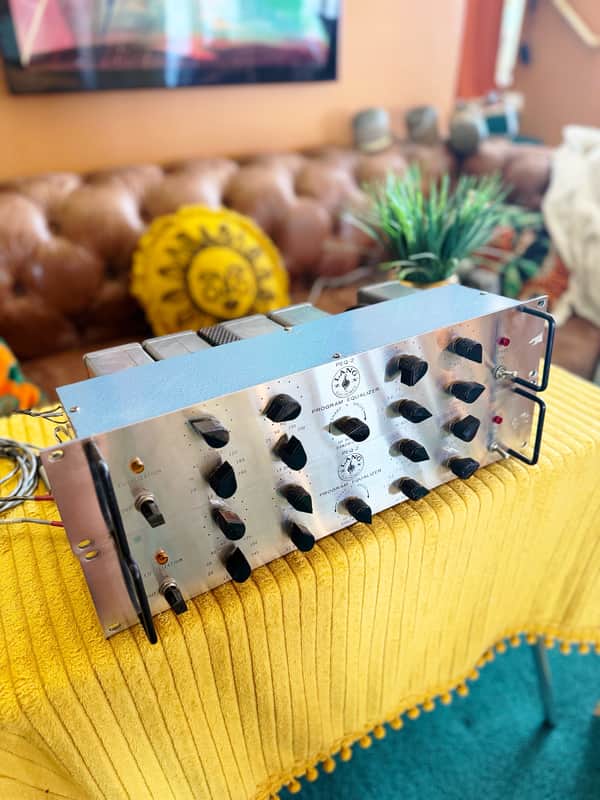 *Rare Vintage Lang PEQ-2 Equalizers *Matched Pair* (Serial # 347 & 352) “Pultec eqp1a Killer” - 1960’s image 1