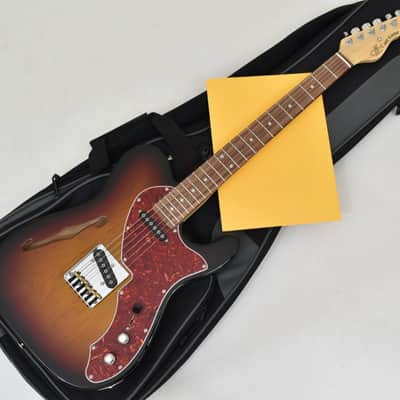 G&L USA ASAT Classic Thinline Build to Order Guitar 3 Tone Sunburst image 8