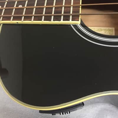 Ibanez AEB5E-BK Standard 2009 - 2019 - Black High Gloss with Hard Shell Case image 11