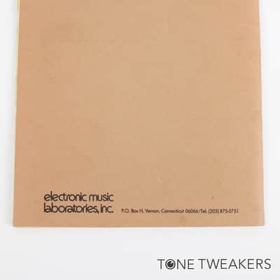 Electrocomp Sequencer EML 400 Manual synthesizer book VINTAGE SYNTH DEALER image 2